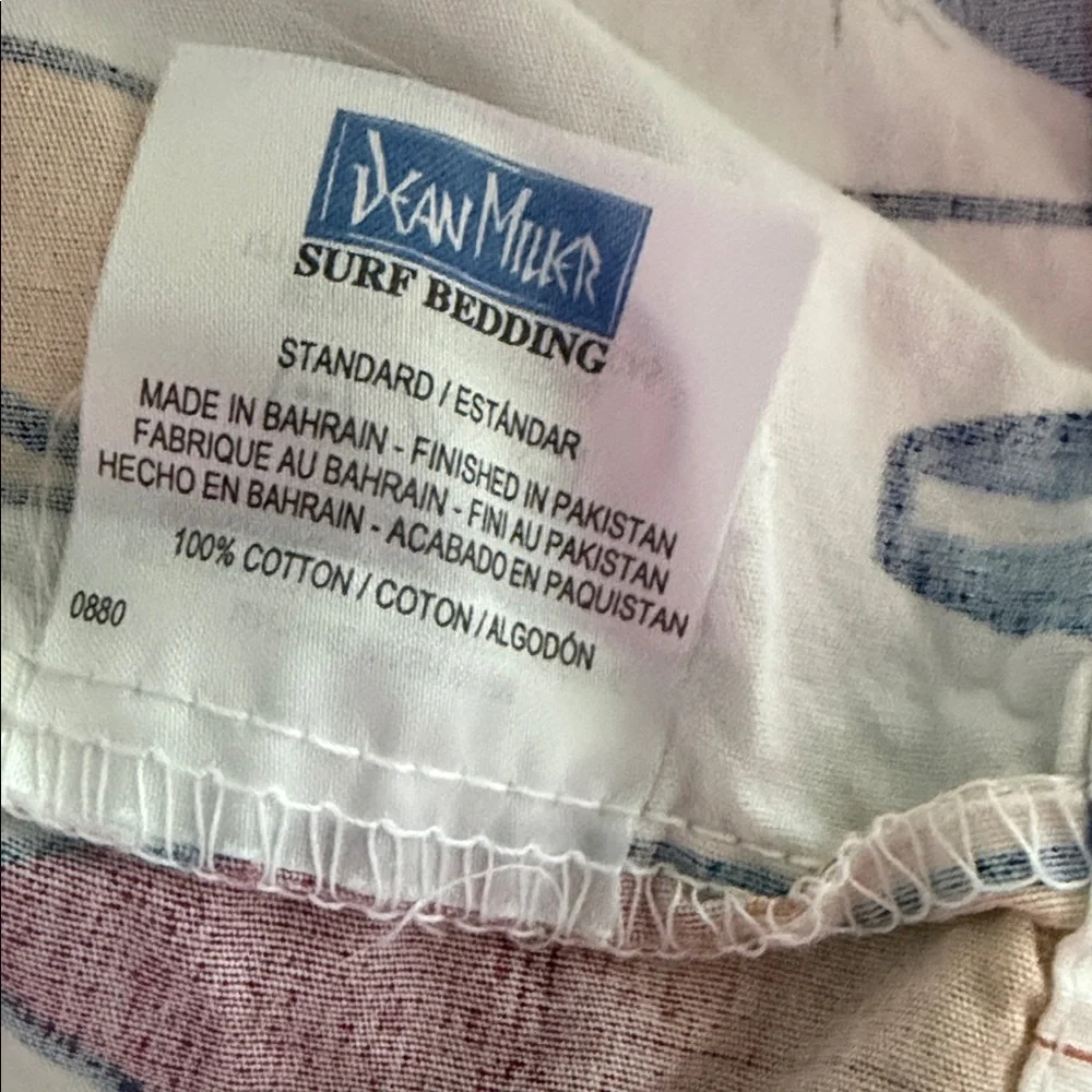 Dean Miller Surfboard Bed Sheets 2 Flat Twin 2 Fitted Twin 1 standard pillowcase